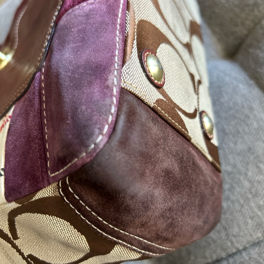 Coach Patchwork Leather Tote - Rich Multicolor - image 14